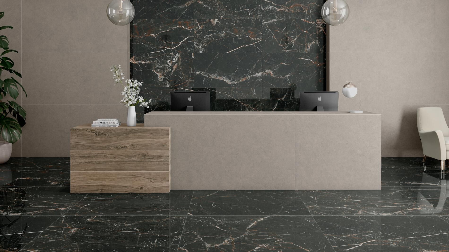 Floor Tiles CR.LUx LAURANTS BROWN LUx Polished 120x120 cm