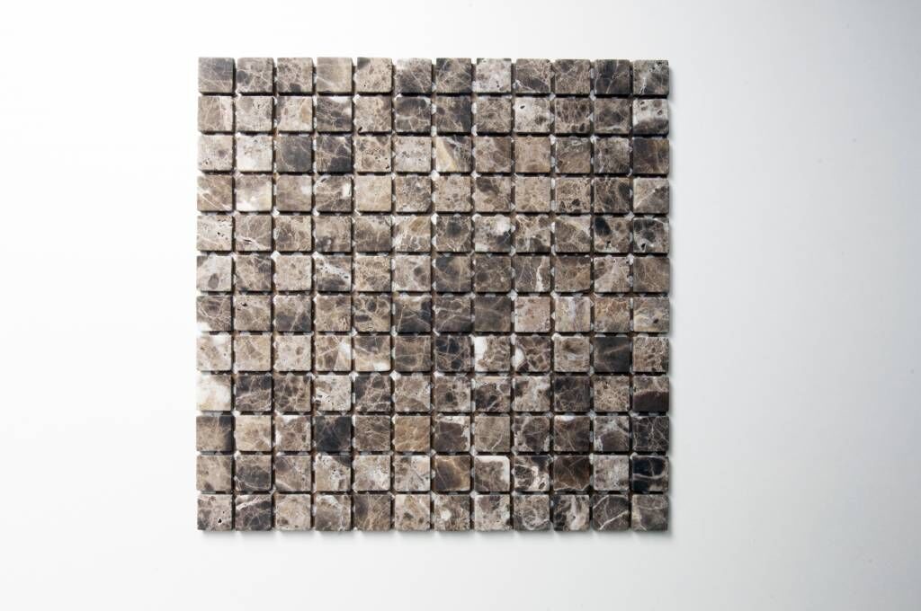 Emperador Naturstein Mosaic tiles  in 30x30 cm
