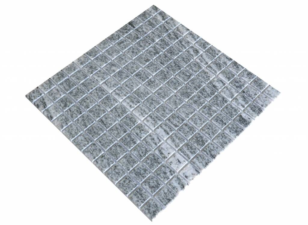 Juparana Grey Granit Mosaic tiles  in 30x30 cm