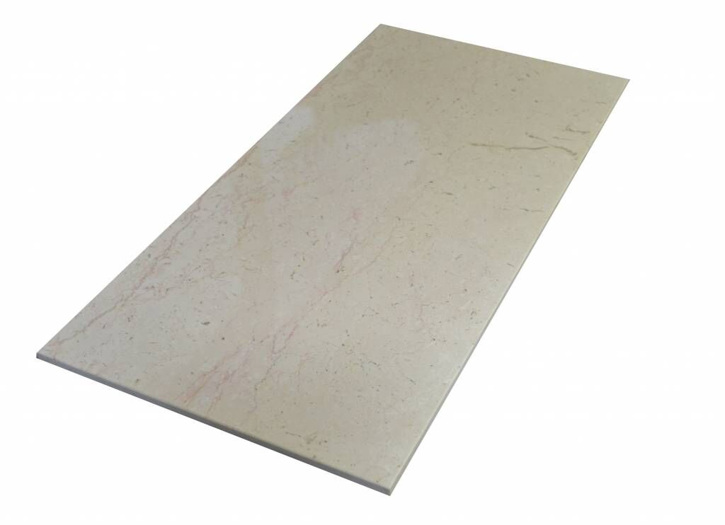 Trani Fiorito Płytki marmurowe błyszczący, konserwowana, kalibrowana najwyższej jakości in 61x30,5x1 cm