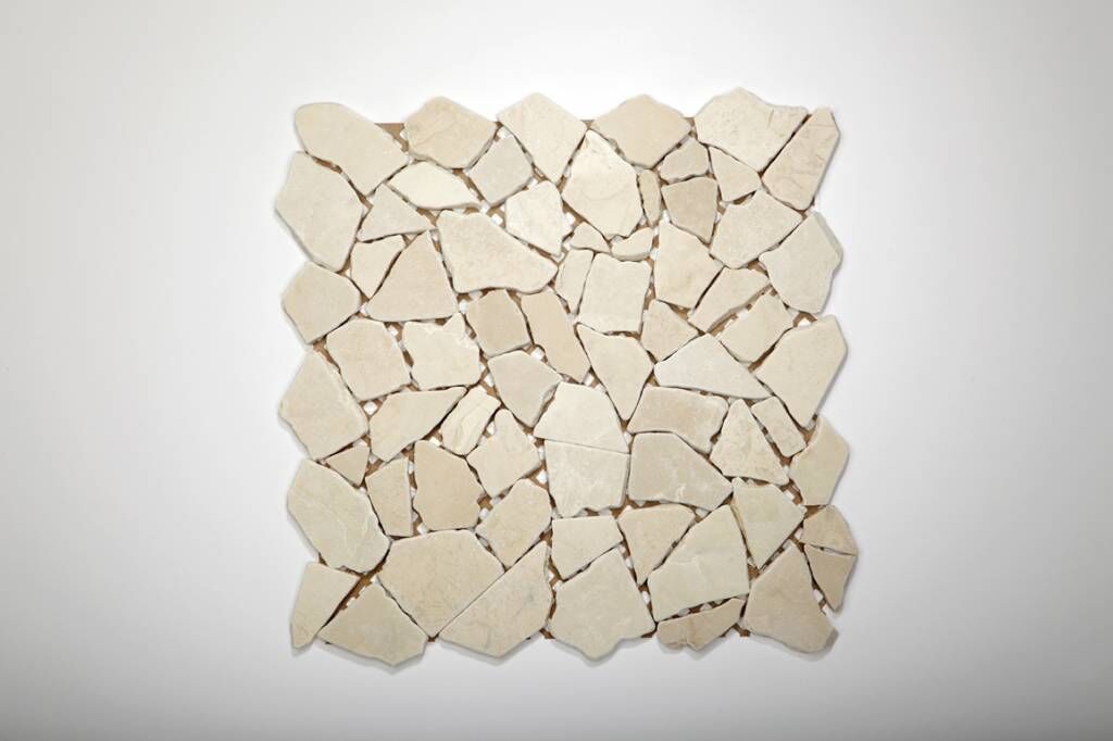 Biancone Naturstein Mozaïektegels  in 30x30 cm