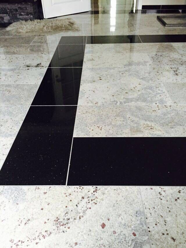 New Kashmir White Granite Tiles polished Premium quality in 61x30,5x1 cm