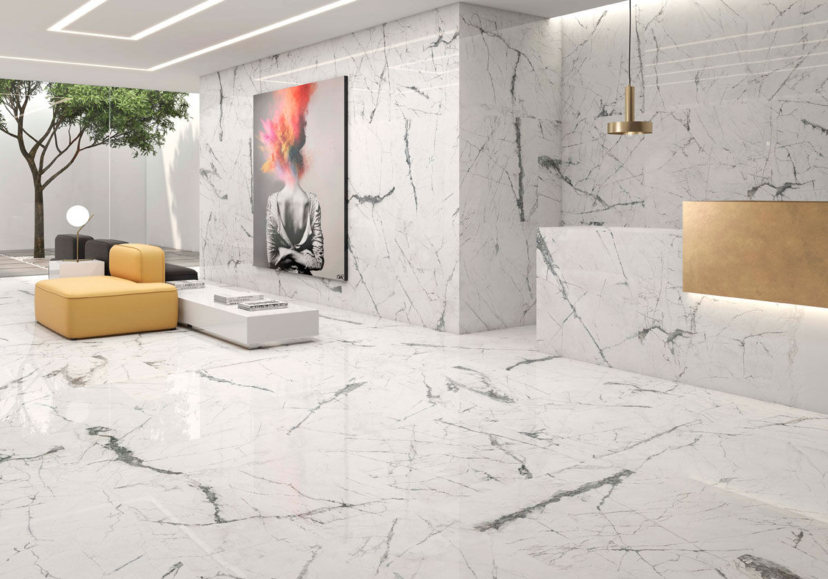 Floor Tiles G.Kairos Blanco Polished 60x60 cm